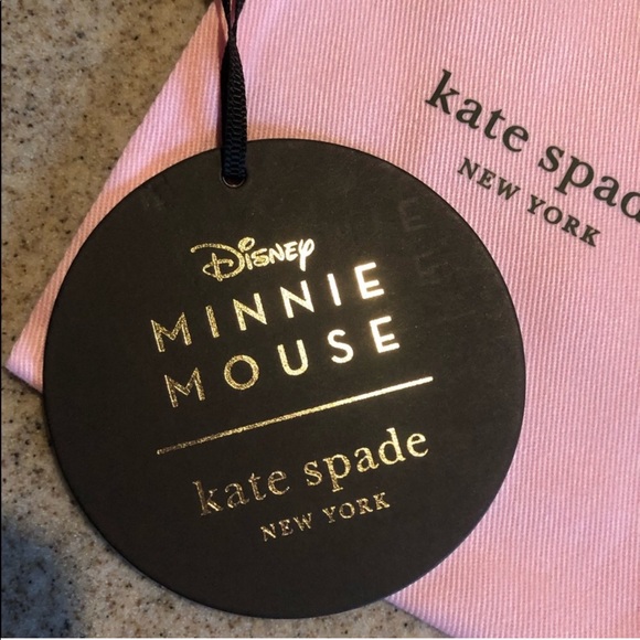 🆕 Kate Spade x Disney Minnie Mouse Stud Earrings - Picture 5 of 6